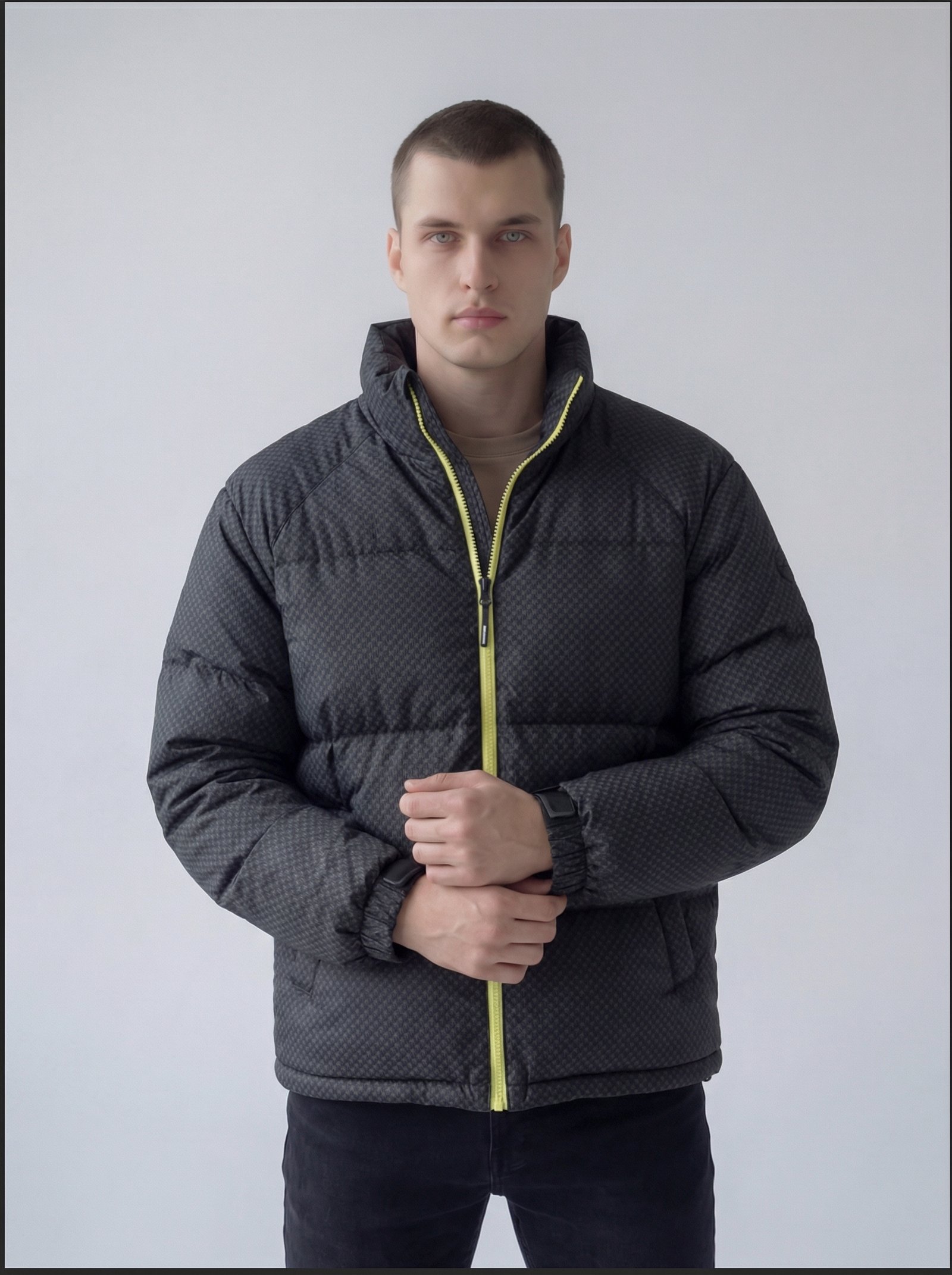 Regular Fit Puffer Jacket - Image 1