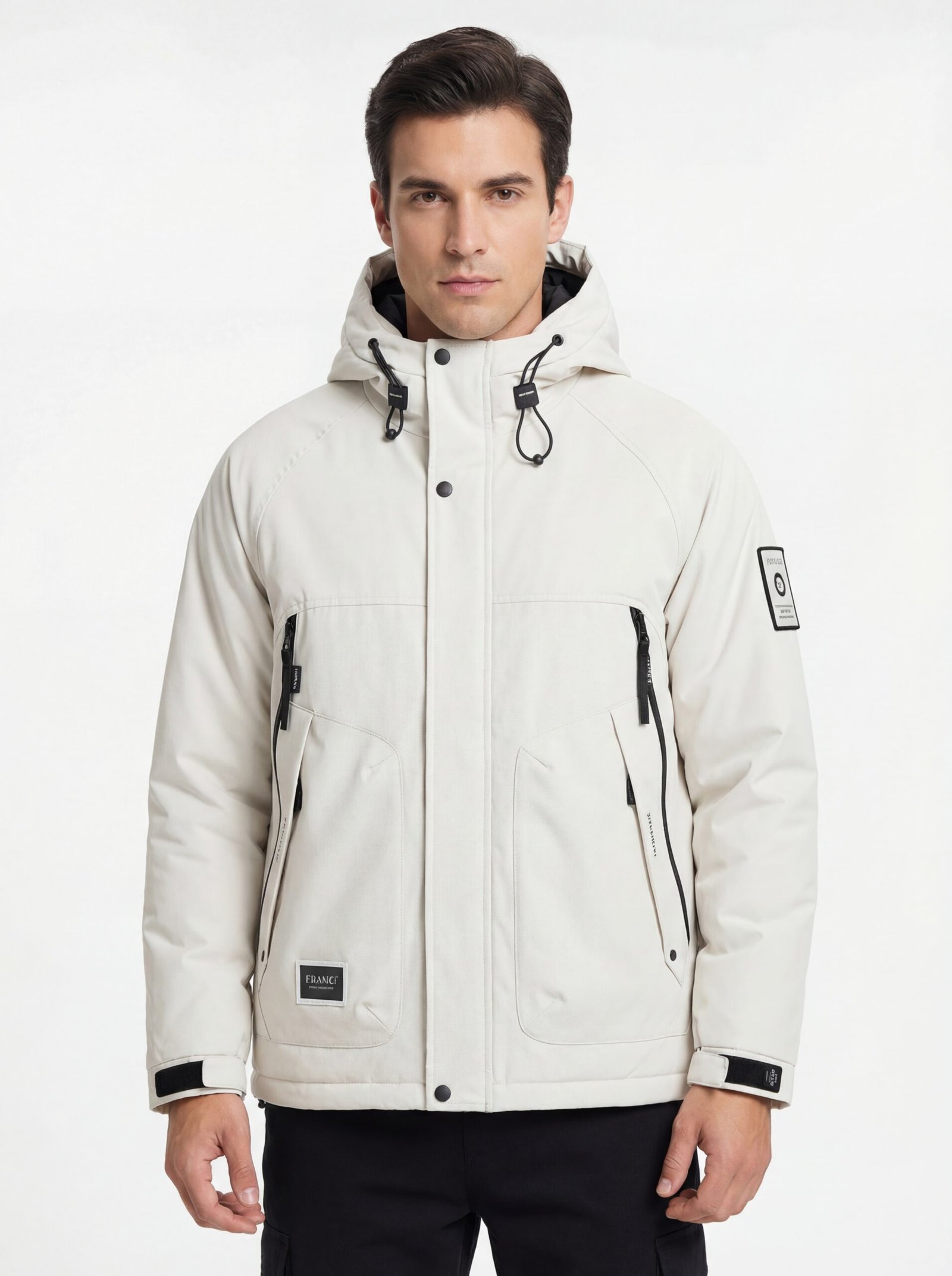 Men's long-sleeved winter jacket - Image 5