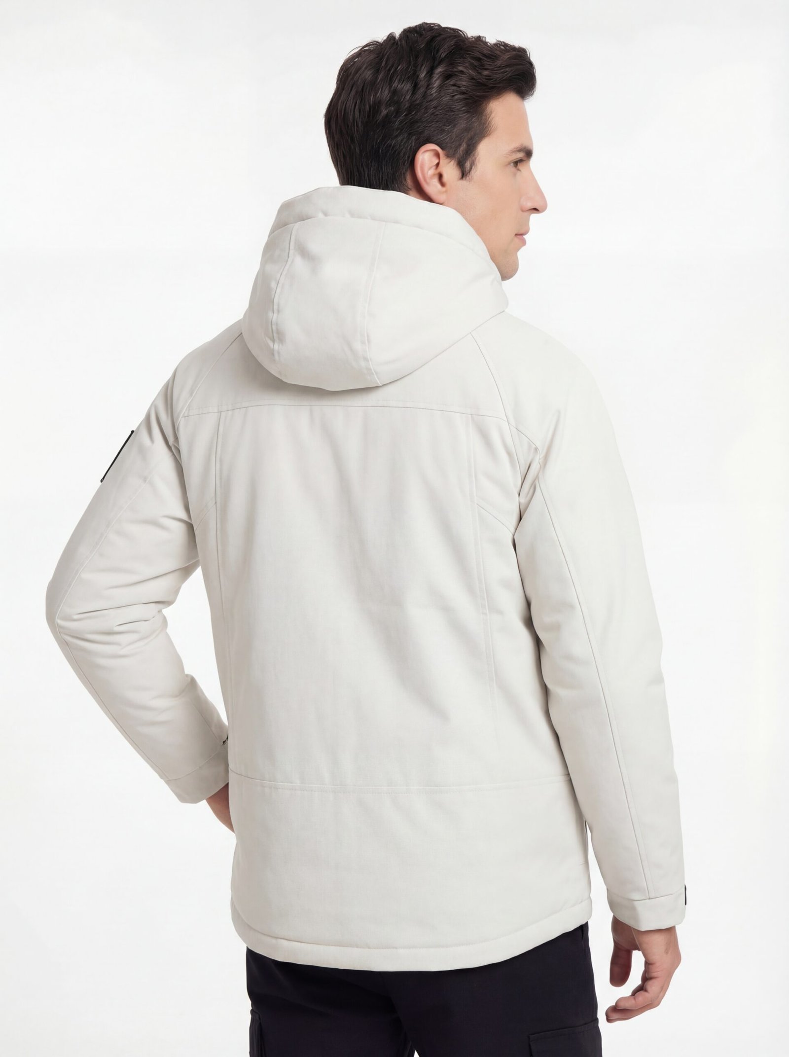 Men's long-sleeved winter jacket - Image 4