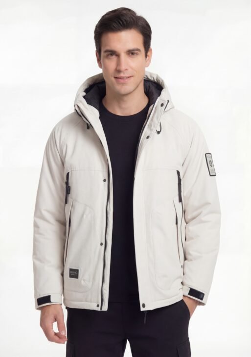 Men's long-sleeved winter jacket
