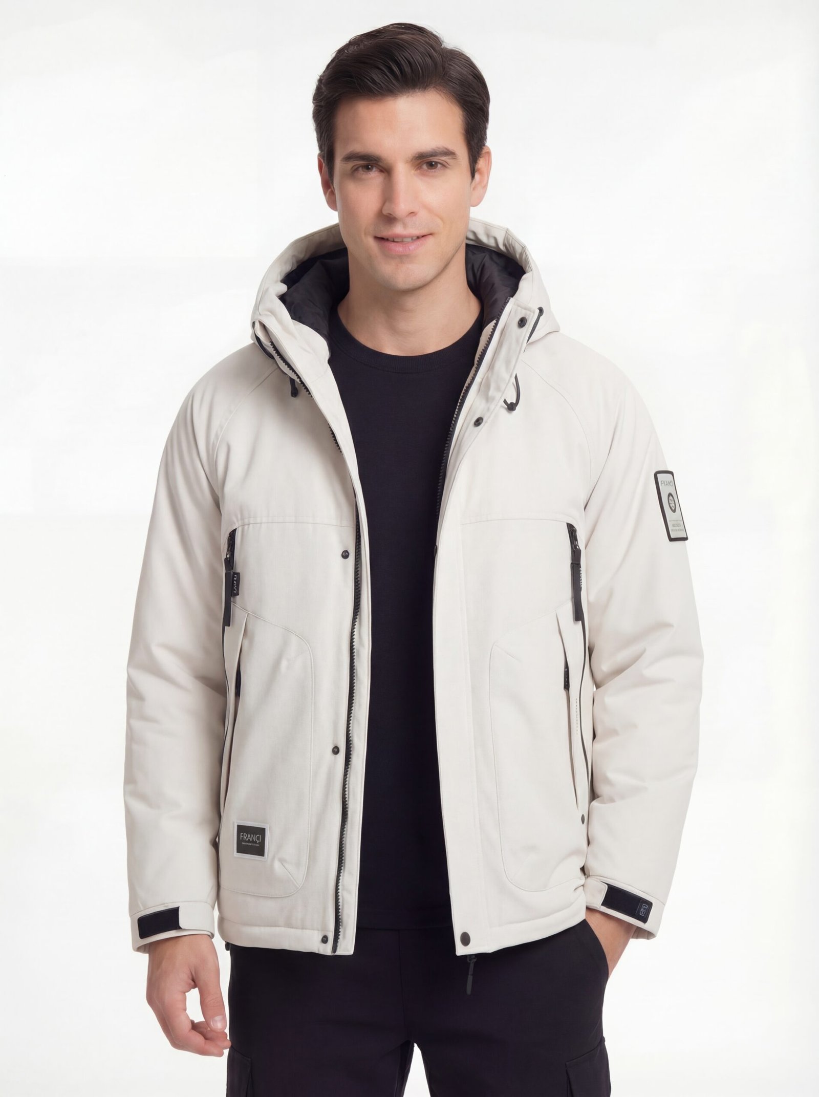 Men's long-sleeved winter jacket