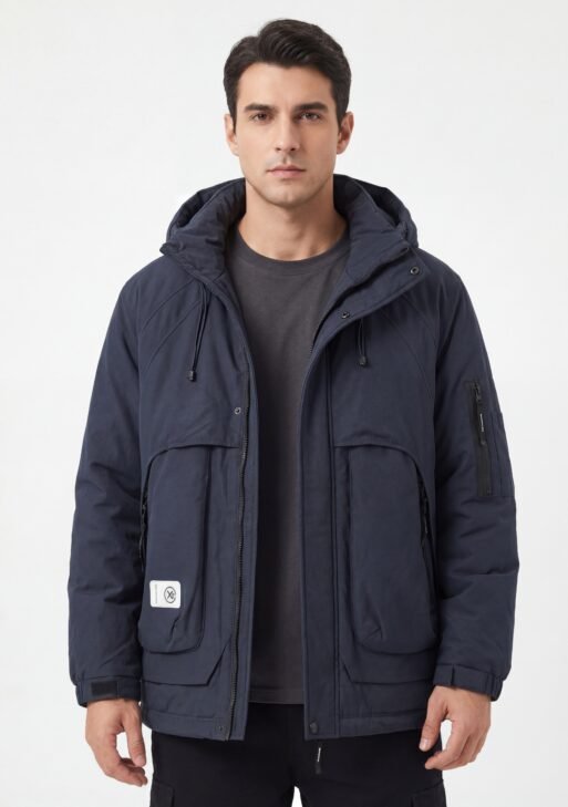 Men's long-sleeved winter jacket