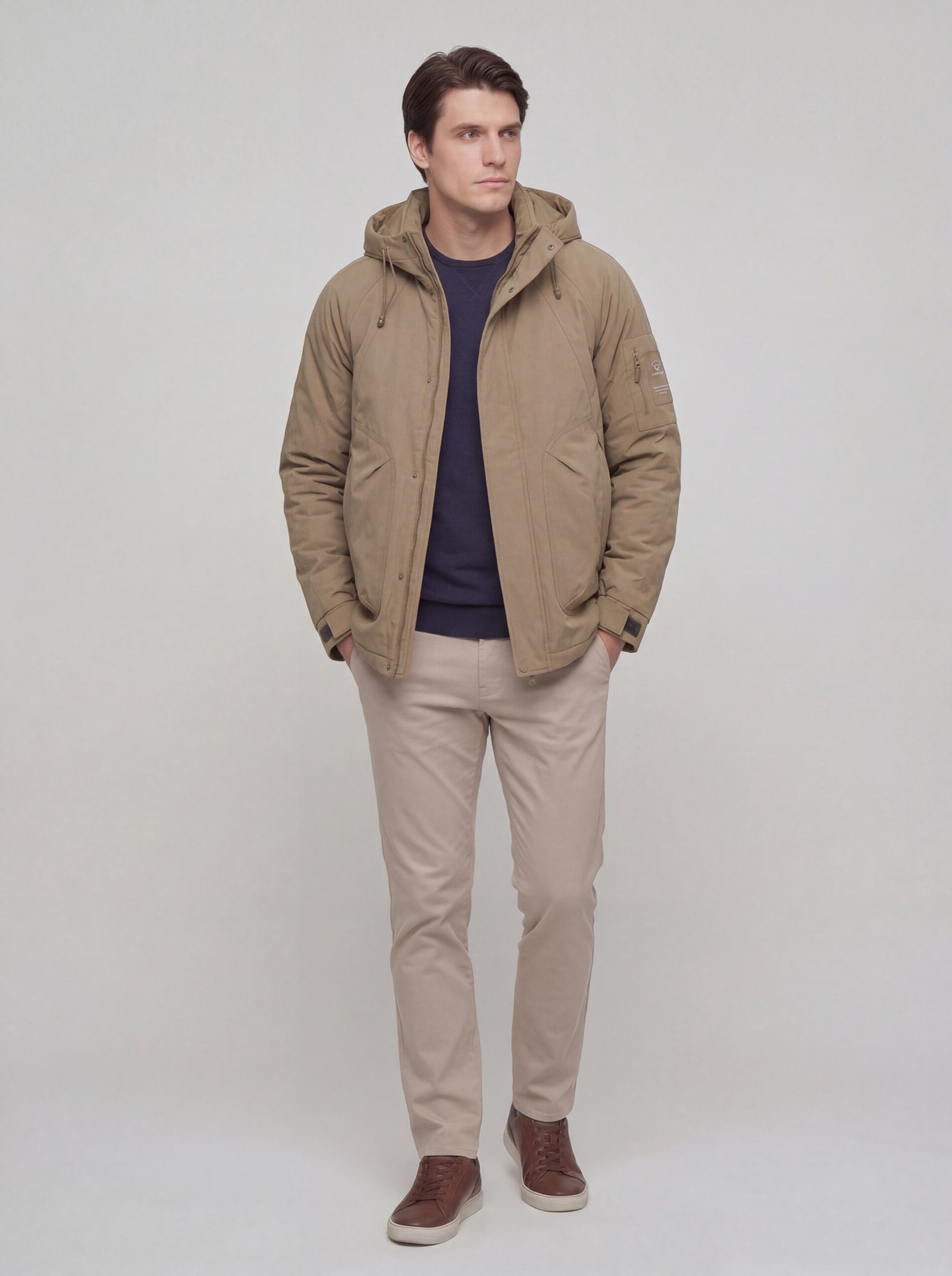 Men's long-sleeved winter jacket - Image 5