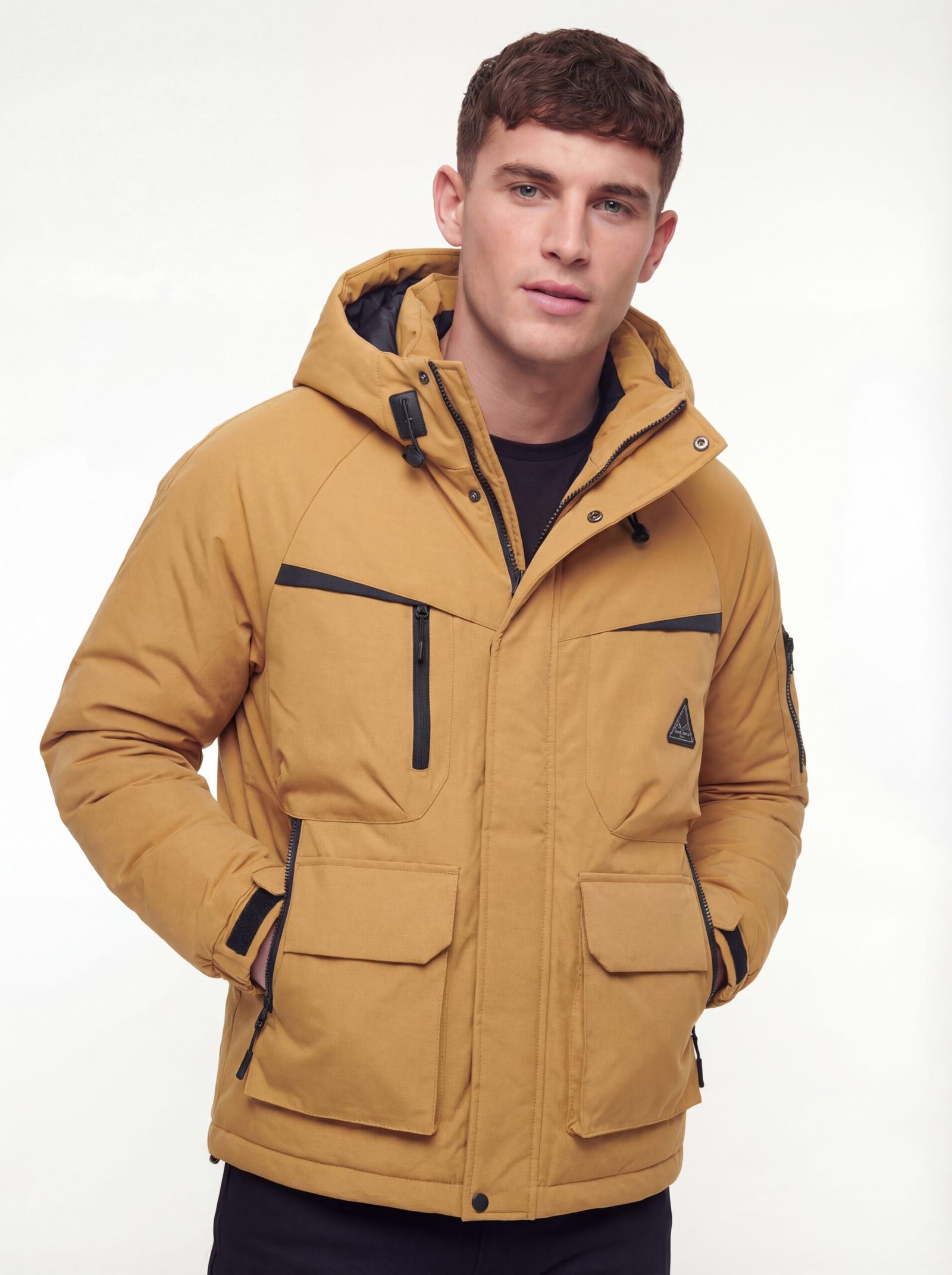 Men's long-sleeved winter jacket