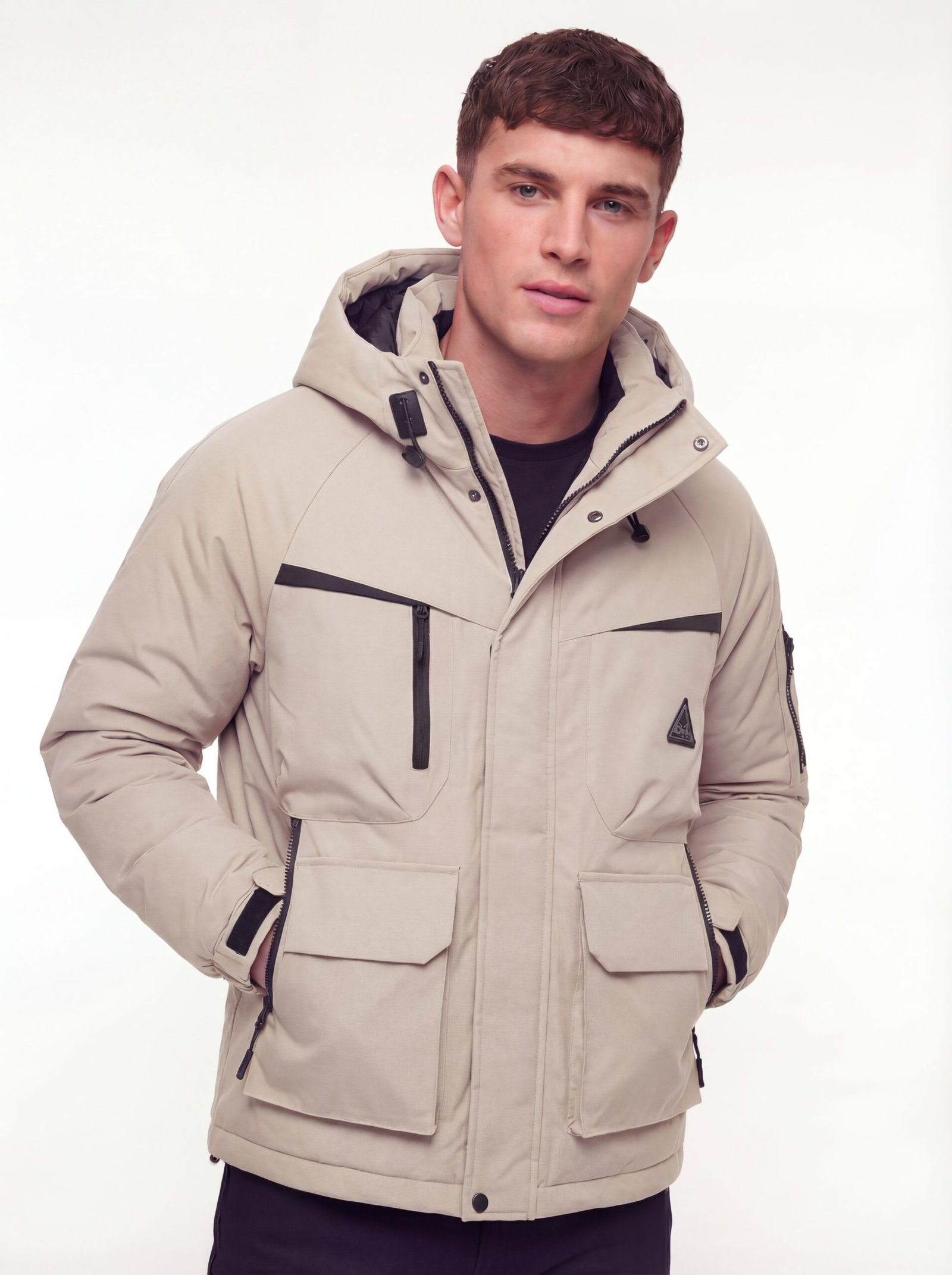 Men's long-sleeved winter jacket