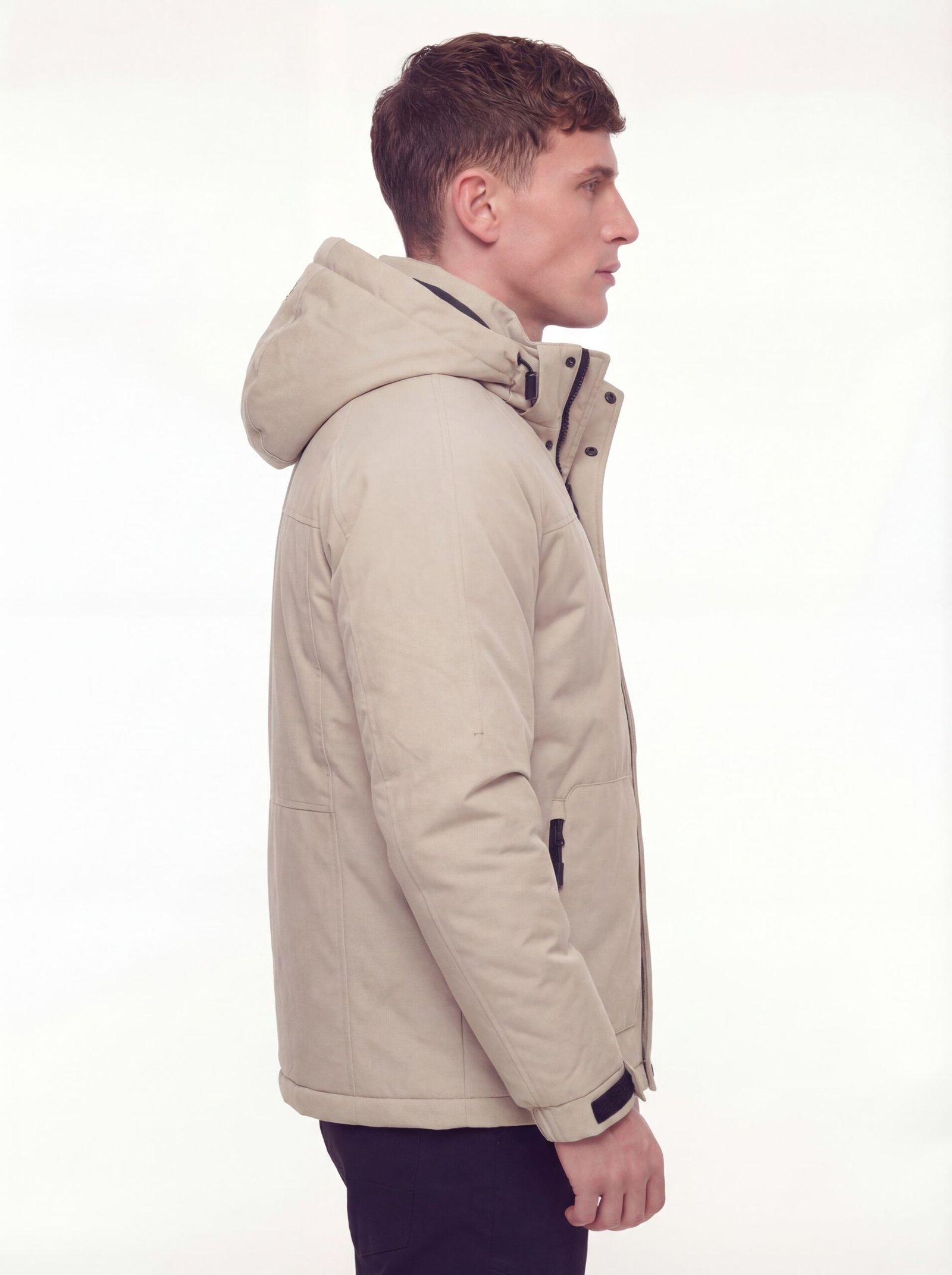 Men's long-sleeved winter jacket - Image 3
