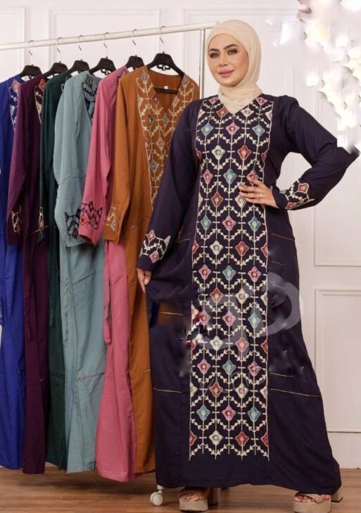 جلابيه حريمى استقبال مناسبه للكل مناسبات