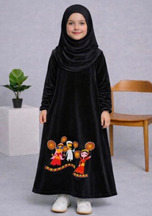 جلال طرحه متصل قطيفة فرنساوي